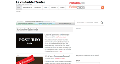 Desktop Screenshot of laciudaddeltrader.com